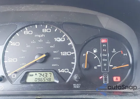 2000 Honda Odyssey Ex z USA, uszkodzony, nr VIN 2HKRL1863YH563104